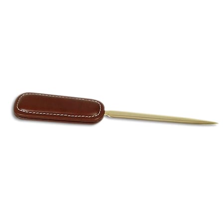 Dacasso Rustic Brown Leather Letter Opener AG-3227